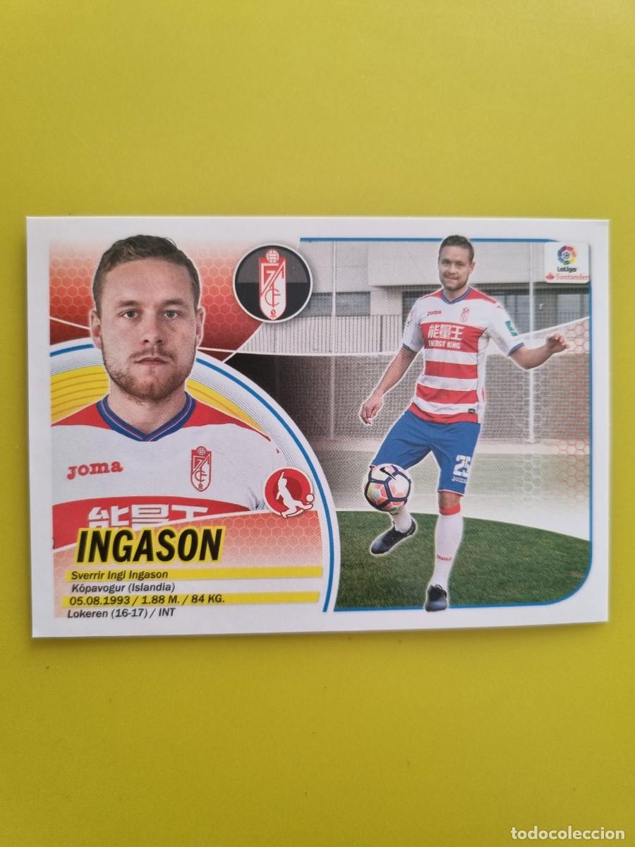 Cromos de f&uacute;tbol: MERCADO INVIERNO ACTUALIZACION ESTE 16 17 2016 2017 SIN PEGAR INGASON GRANADA N&ordm;12 AR926
