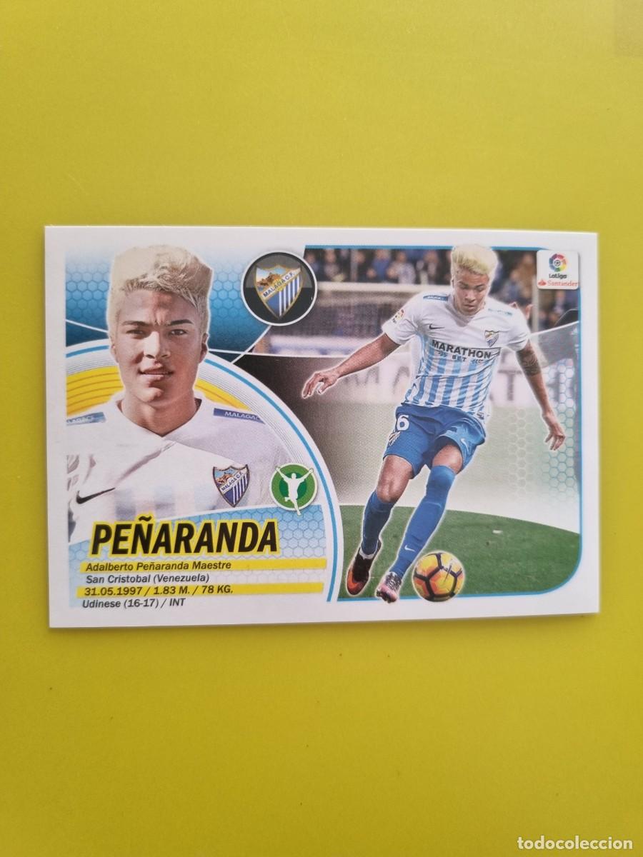 Cromos de f&uacute;tbol: MERCADO INVIERNO ACTUALIZACION ESTE 16 17 2016 2017 SIN PEGAR PE&Ntilde;ARANDA MALAGA N&ordm;28 AR926