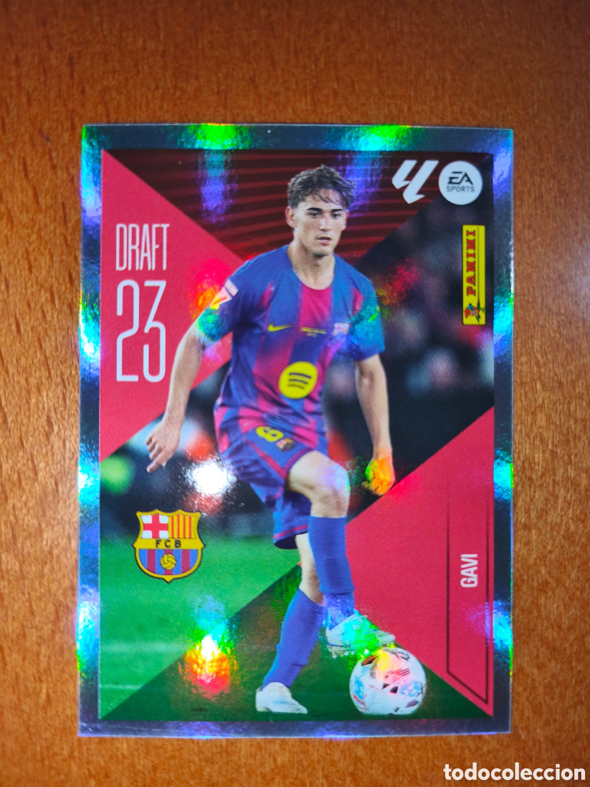 Cromos de f&uacute;tbol: Gavi n&deg;8 DRAFT 23 liga este 26/27 Barcelona
