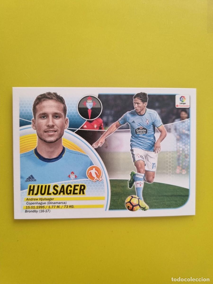 Cromos de f&uacute;tbol: MERCADO INVIERNO ACTUALIZACION ESTE 16 17 2016 2017 SIN PEGAR HJULSAGER CELTA DE VIGO N&ordm;6 AR926