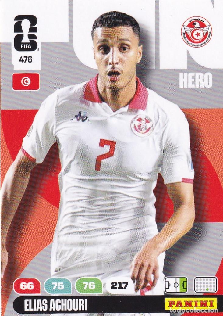 Cromos de f&uacute;tbol: Adrenalyn XL Fifa World Cup 2026 Mundial 26 N&ordm;476 Elias Achouri