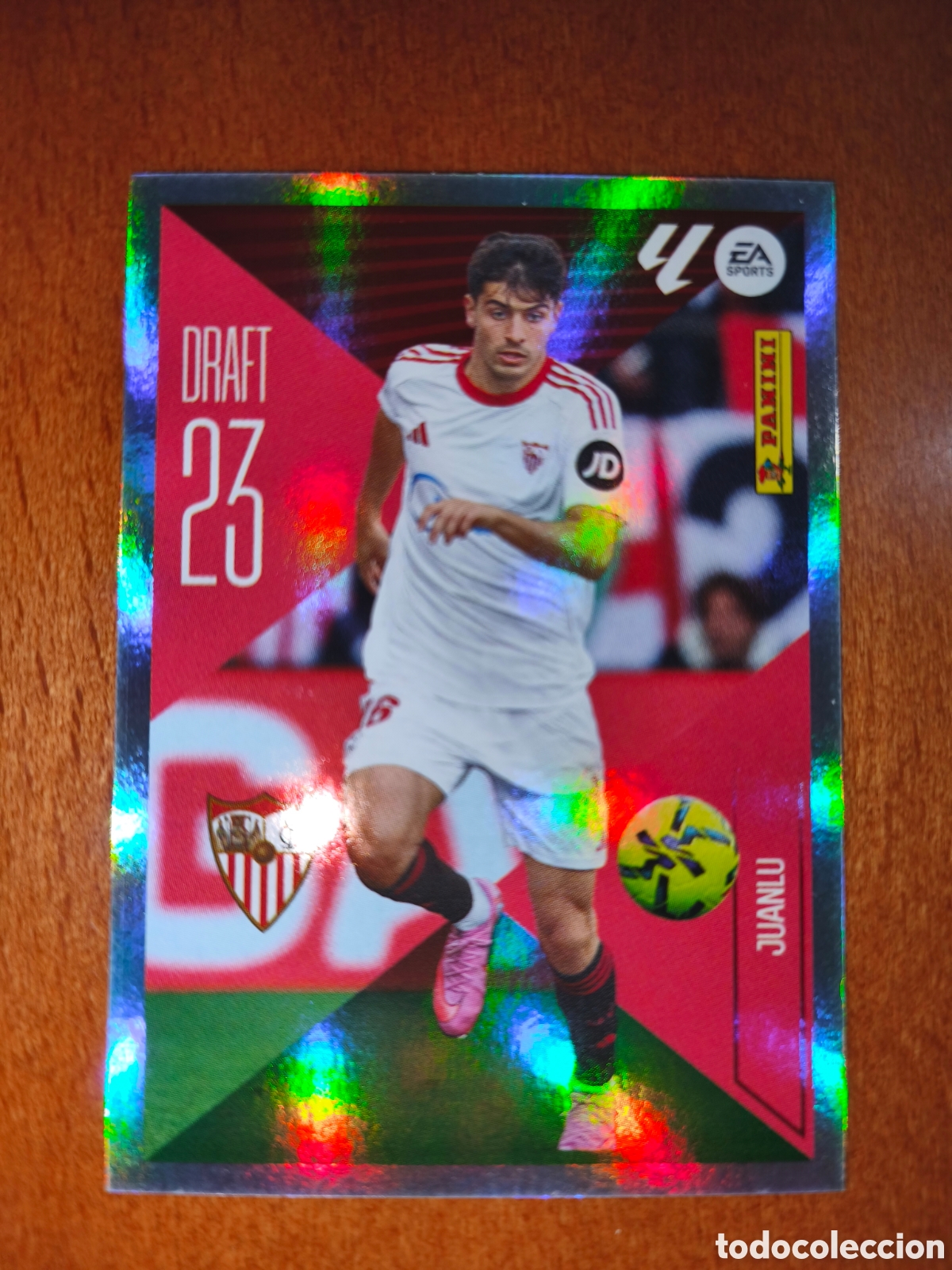 Cromos de f&uacute;tbol: Juanlu n&deg;14 DRAFT 23 liga este 26/27 Sevilla