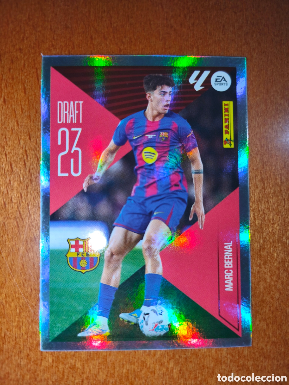 Cromos de f&uacute;tbol: Marc Bernal n&deg;15 DRAFT 23 liga este 26/27 Barcelona