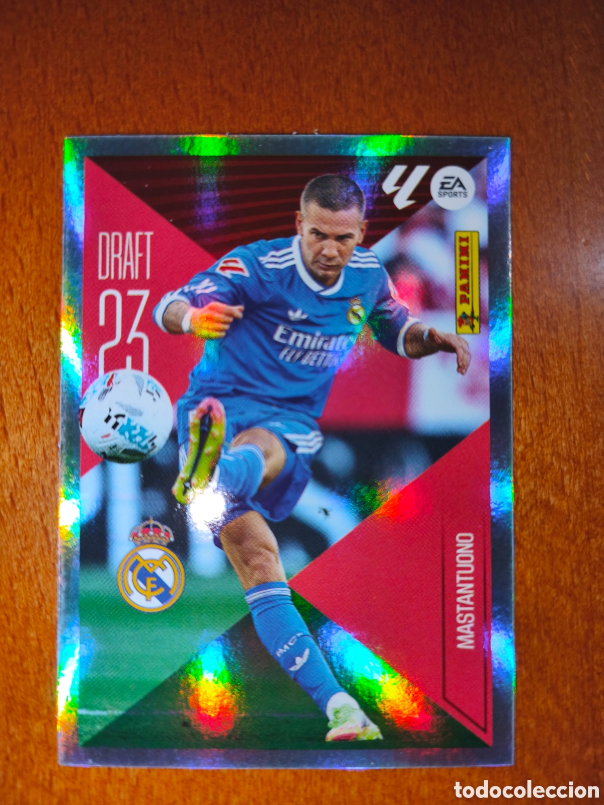 Cromos de f&uacute;tbol: Mastantuono n&deg;16 DRAFT 23 liga este 26/27 Real Madrid