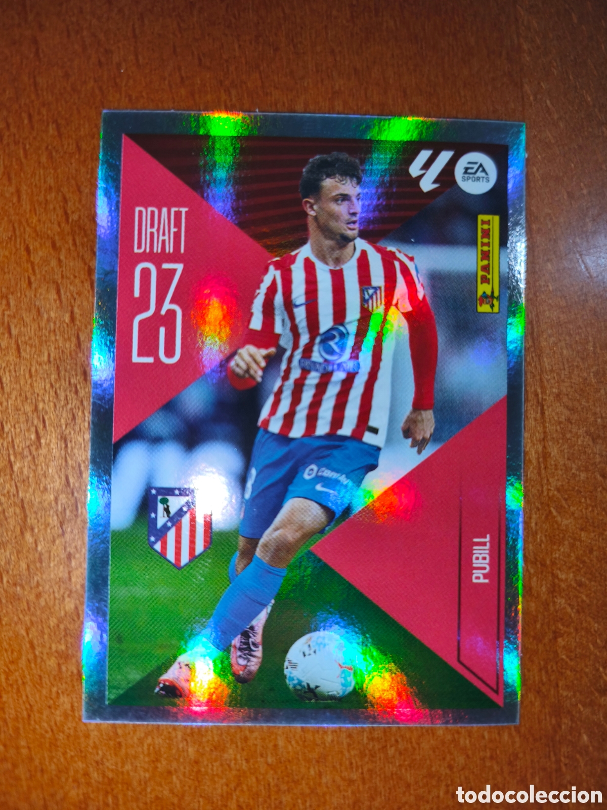 Cromos de f&uacute;tbol: Pubill n&deg;19 DRAFT 23 liga este 26/27 Atl&eacute;tico De Madrid