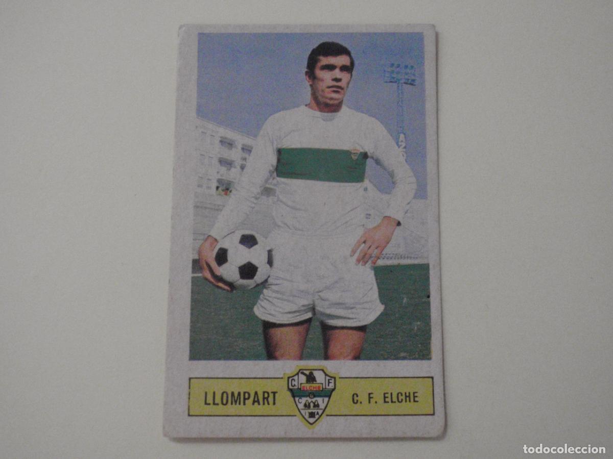 Cromos de f&uacute;tbol: Cromo futbol LLOMPART - CF Elche. LIGA EDICIONES ESTE 1973 1974. 73 74