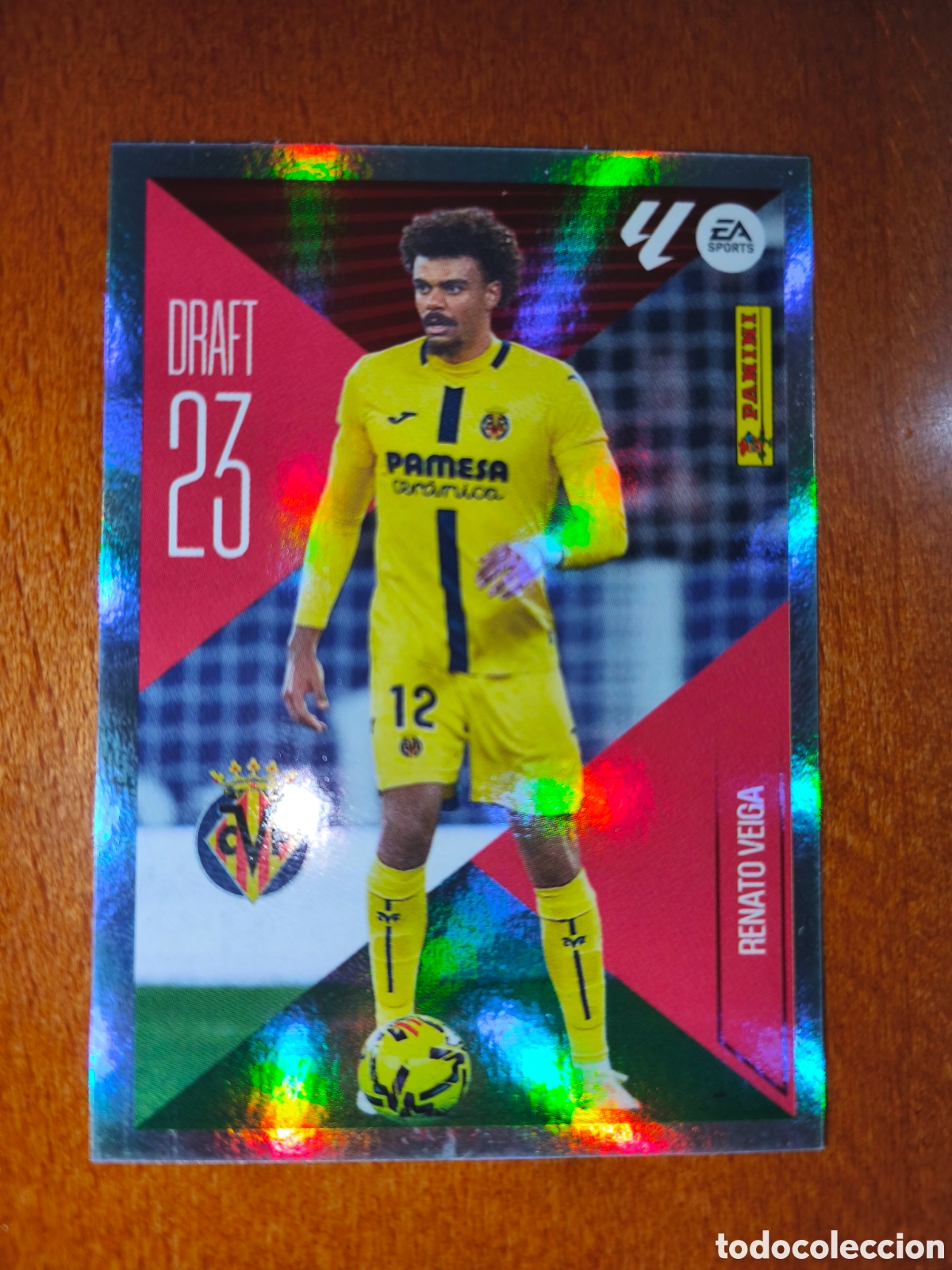 Cromos de f&uacute;tbol: Renato Veiga n&deg;20 DRAFT 23 liga este 26/27 Villarreal