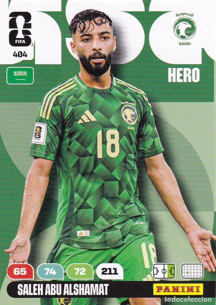 Cromos de f&uacute;tbol: Adrenalyn XL Fifa World Cup 2026 Mundial 26 N&ordm;404 Saleh Abu Alshamat