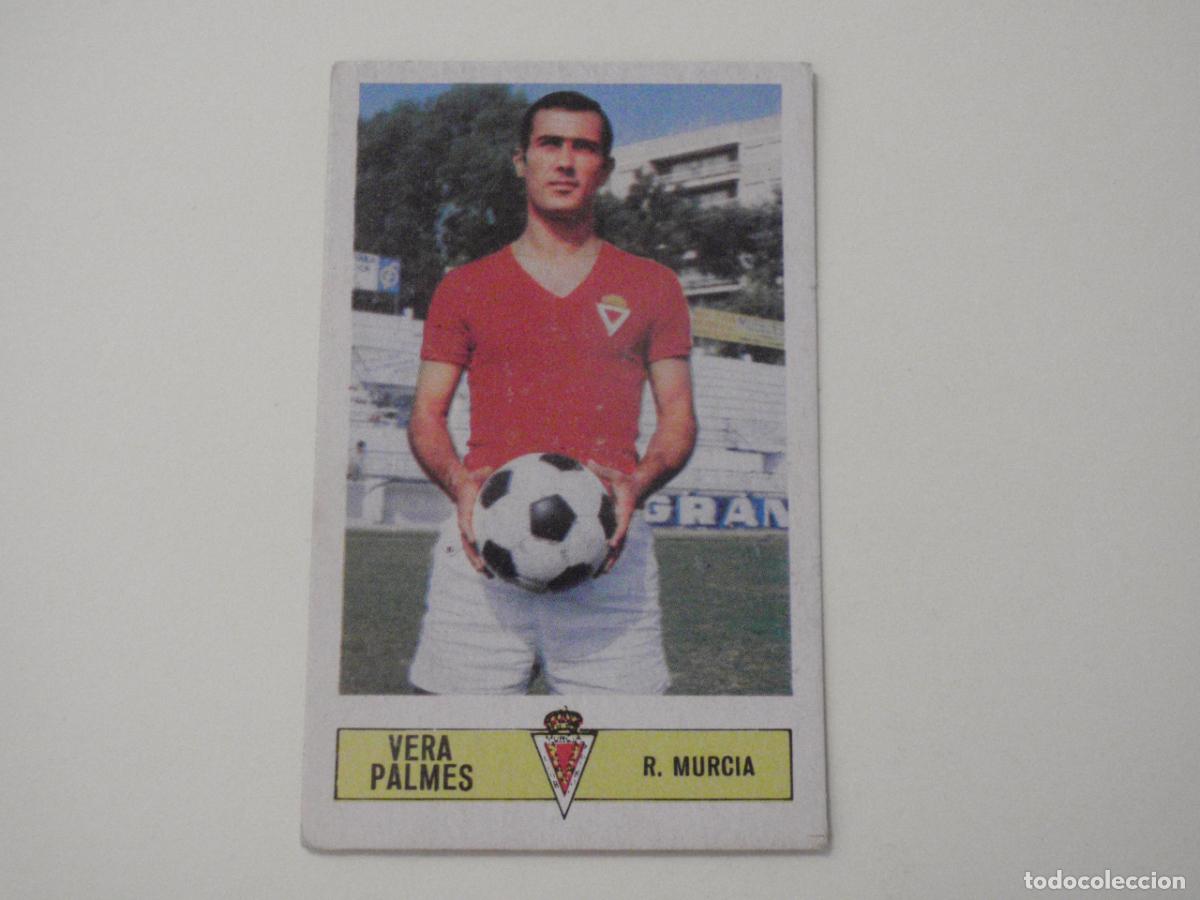 Cromos de f&uacute;tbol: Cromo futbol VERA PALMES - Real Murcia. LIGA EDICIONES ESTE 1973 1974. 73 74