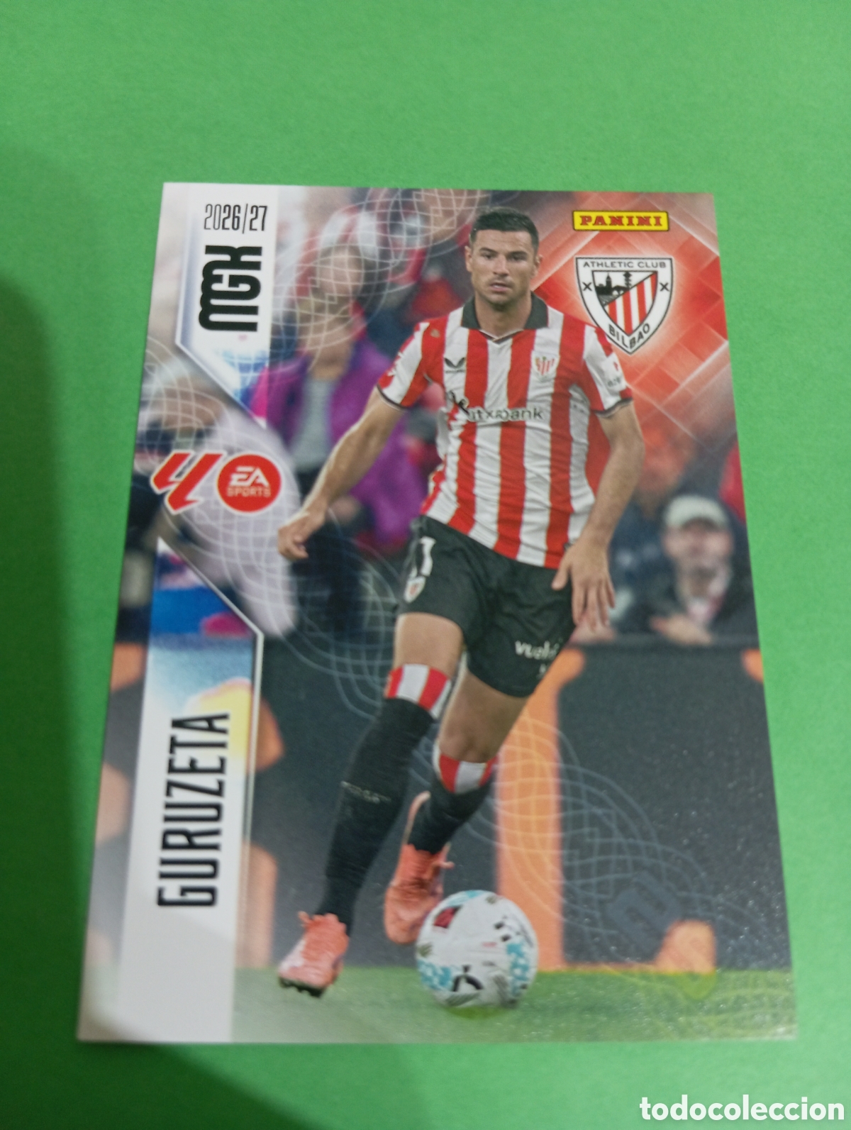 Cromos de f&uacute;tbol: Guruzeta Athletic de Bilbao n&deg;53 / PANINI MEGACRACKS 2026/2027