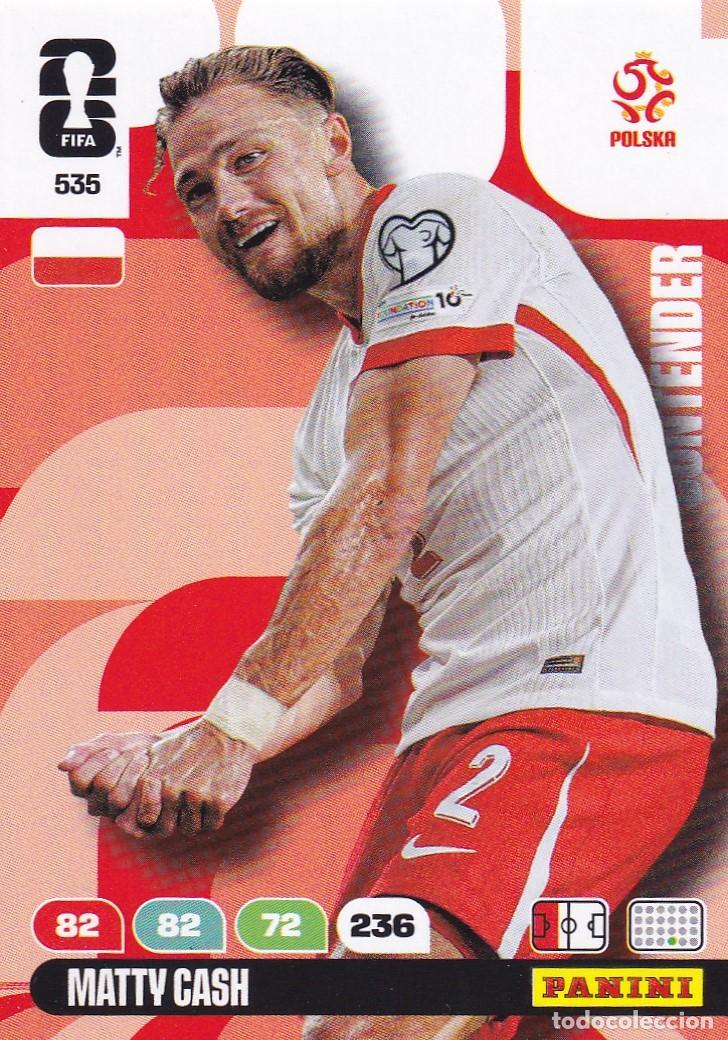 Cromos de f&uacute;tbol: Adrenalyn XL Fifa World Cup 2026 Mundial 26 N&ordm;535 Matty Cash