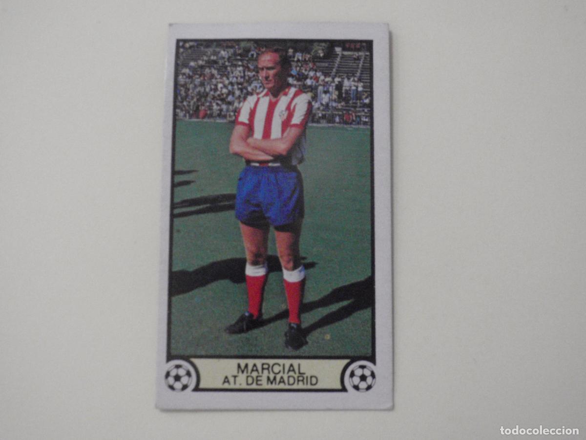 Football Stickers: Cromo futbol MARCIAL - Atl&eacute;tico de Madrid. LIGA EDICIONES ESTE 1979 1980. 79 80