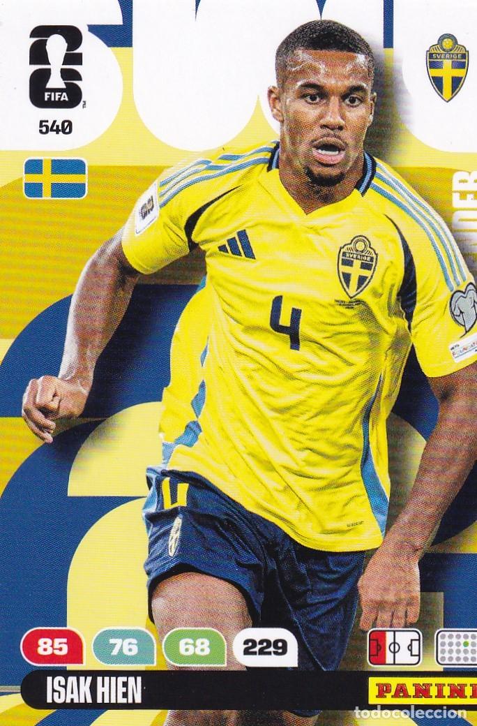 Football Stickers: Adrenalyn XL Fifa World Cup 2026 Mundial 26 N&ordm;540 Isak Hien