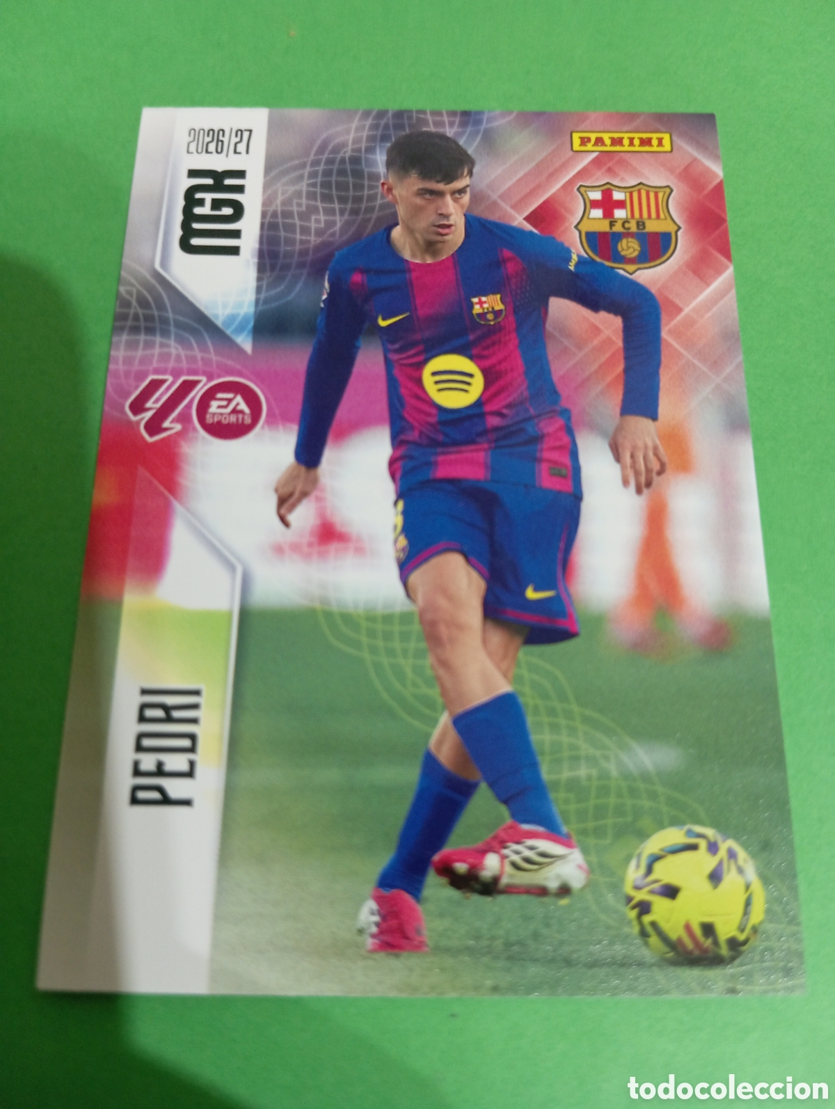Cromos de f&uacute;tbol: Pedri Barcelona n&deg;85 / PANINI MEGACRACKS 2026/2027