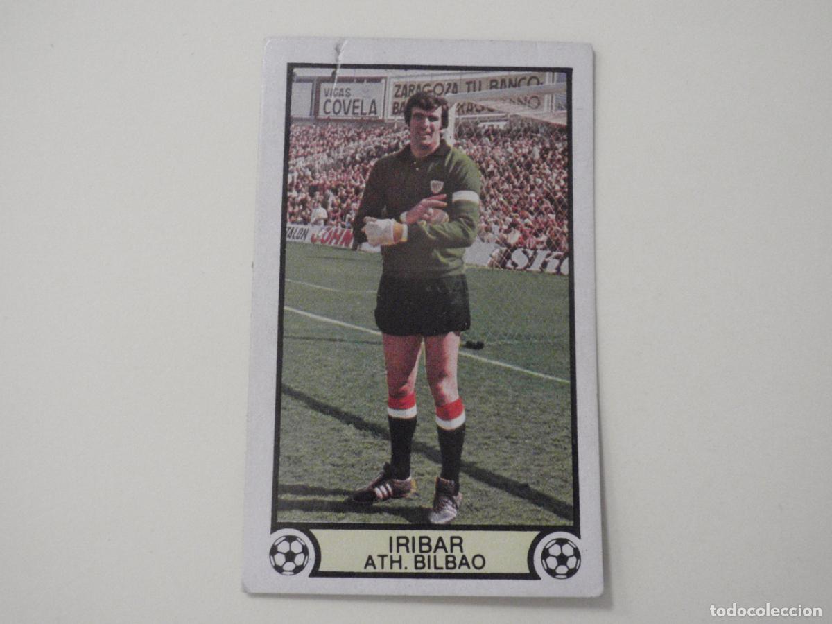 Fu&szlig;ball-Sticker: Cromo futbol IRIBAR - Athl&eacute;tic Club de Bilbao. LIGA EDICIONES ESTE 1979 1980. 79 80