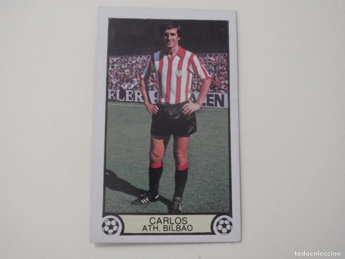 Football Stickers: Cromo futbol CARLOS - Athl&eacute;tic Club de Bilbao. LIGA EDICIONES ESTE 1979 1980. 79 80