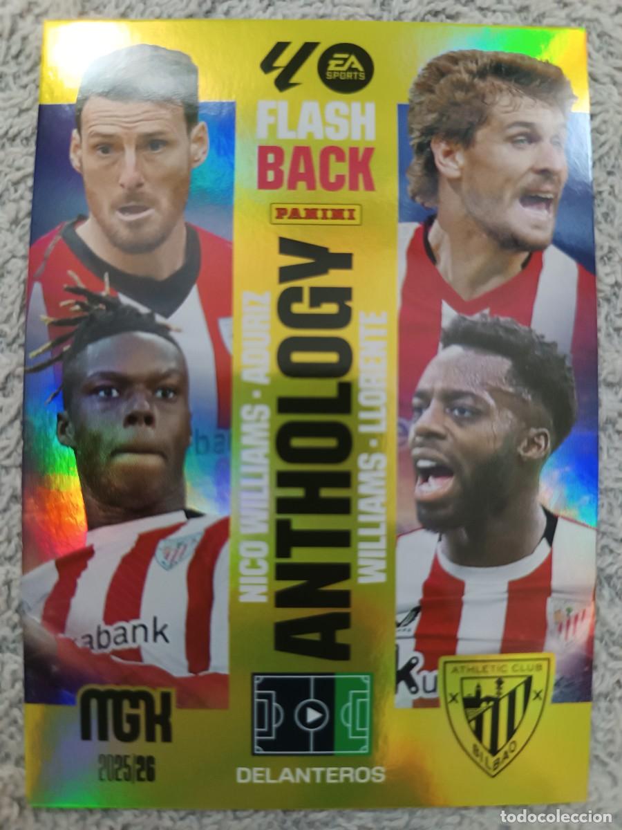 Football Stickers: MEGACRACKS 2025-2026 433 ADURIZ WILLIAMS - ATHLETIC | FLASHBACK