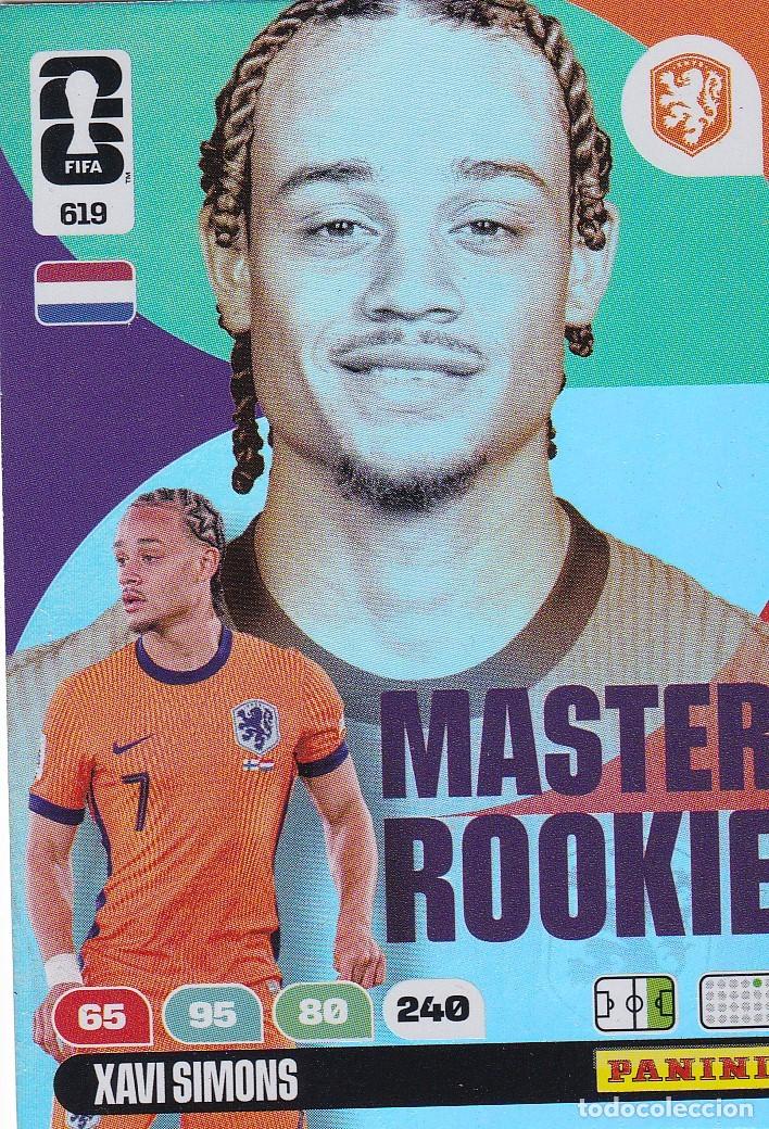 Football Stickers: Adrenalyn XL Fifa World Cup 2026 Mundial 26 N&ordm;619 Xavi Simons