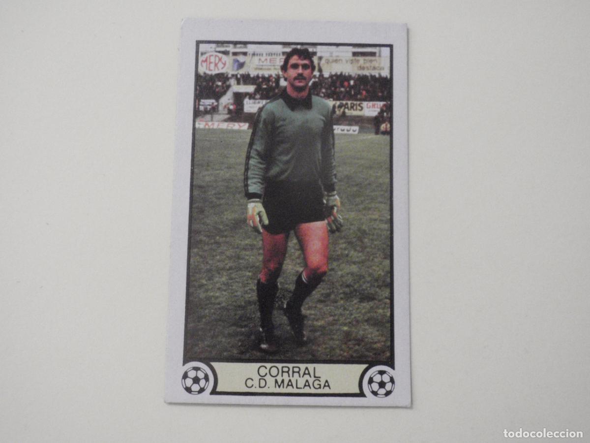 Cromos de f&uacute;tbol: Cromo futbol CORRAL - CD M&aacute;laga. LIGA EDICIONES ESTE 1979 1980. 79 80