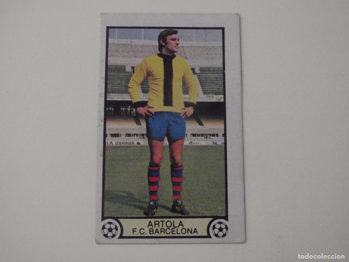 Cromos de f&uacute;tbol: Cromo futbol ARTOLA - FC Barcelona. LIGA EDICIONES ESTE 1979 1980. 79 80