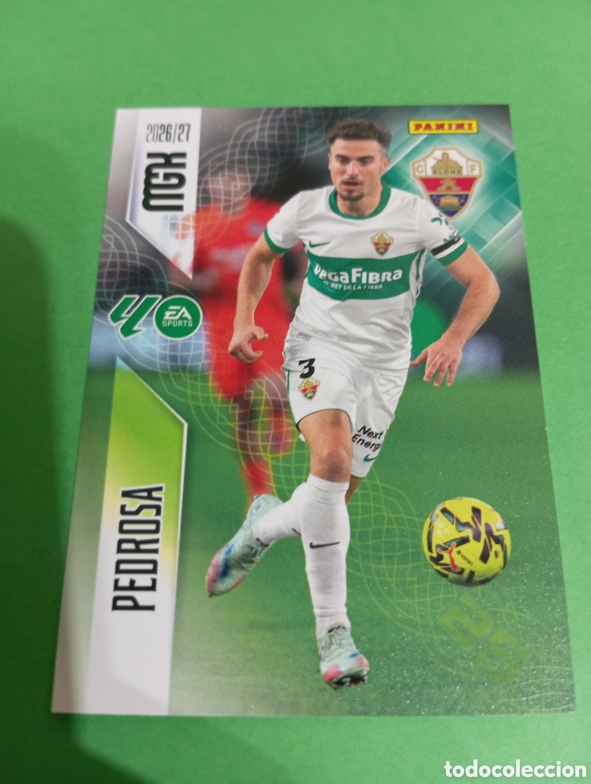 Cromos de f&uacute;tbol: Pedrosa Elche n&deg;152 / PANINI MEGACRACKS 2026/2027