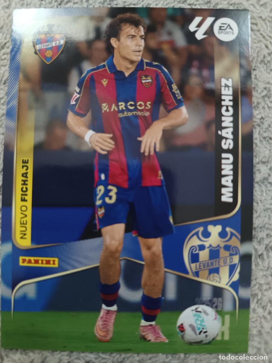 Cromos de f&uacute;tbol: MEGACRACKS 2025-2026 477 MANU SANCHEZ