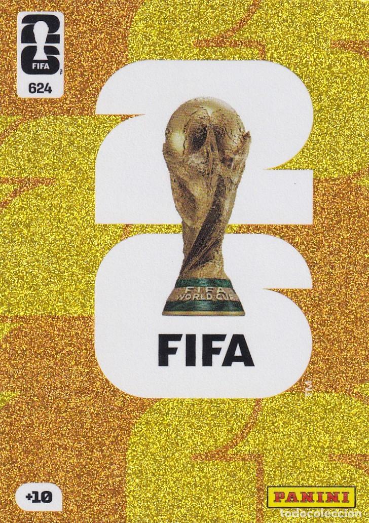 Cromos de f&uacute;tbol: Adrenalyn XL Fifa World Cup 2026 Mundial 26 N&ordm;624 Emblema Trofeo Trophy Official Emblem