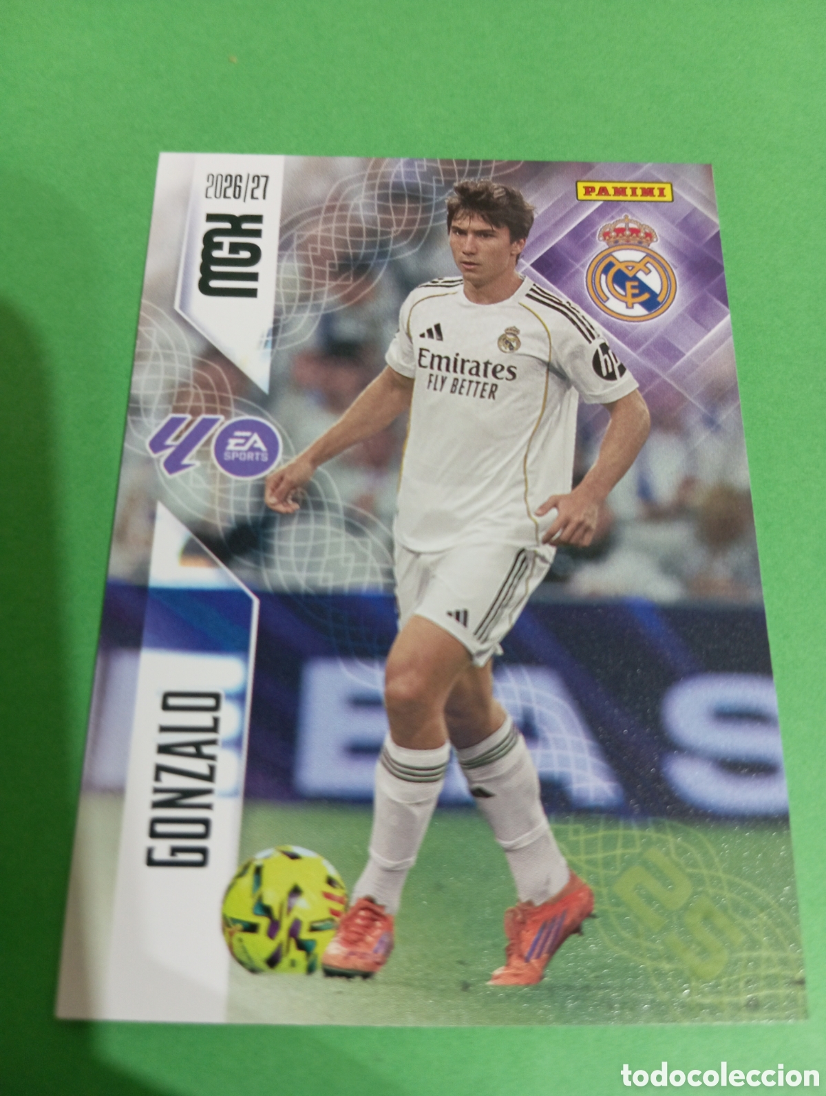 Cromos de f&uacute;tbol: Gonzalo Real Madrid n&deg;233 / PANINI MEGACRACKS 2026/2027