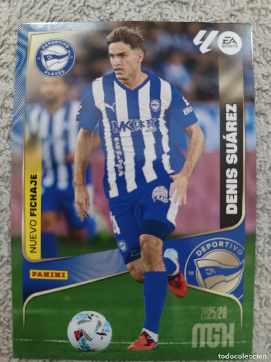 Cromos de f&uacute;tbol: MEGACRACKS 2025-2026 483 DENIS SUAREZ
