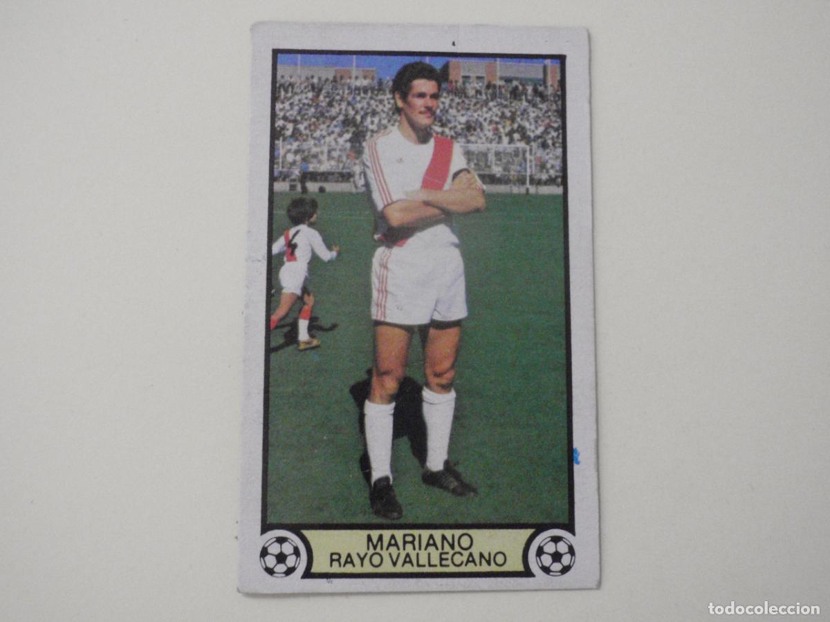 Cartes &agrave; collectionner de Football: Cromo futbol MARIANO - Rayo Vallecano. LIGA EDICIONES ESTE 1979 1980. 79 80