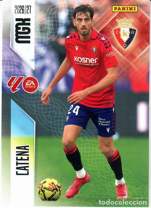 Cromos de f&uacute;tbol: STICKER PANINI MEGACRACKS 26 27 - MGK 258 - CATENA - OSASUNA