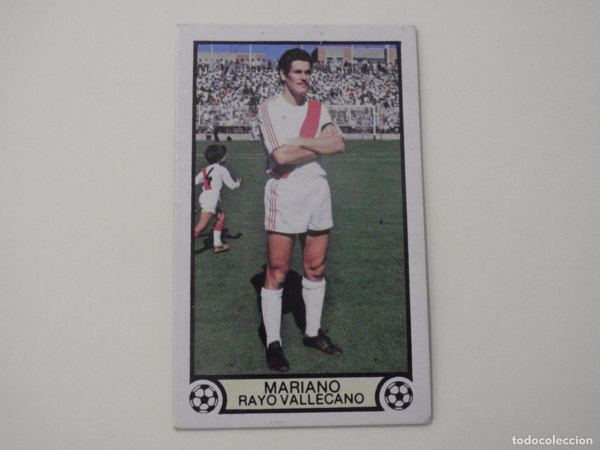 Cromos de f&uacute;tbol: Cromo futbol MARIANO - Rayo Vallecano. LIGA EDICIONES ESTE 1979 1980. 79 80