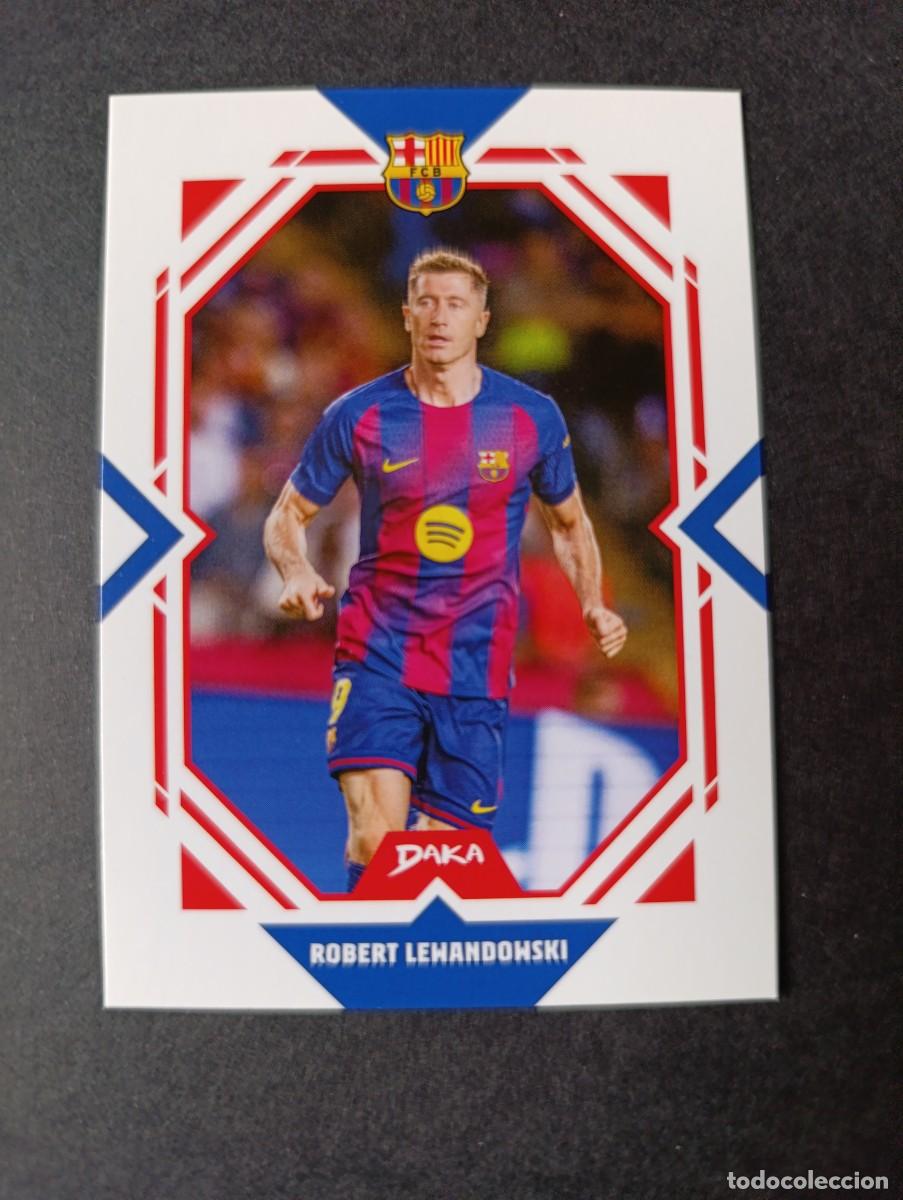 Football Stickers: CROMO DAKA FCB-2-A ROBERT LEWANDOWSKI FC BARCELONA 2025-2026