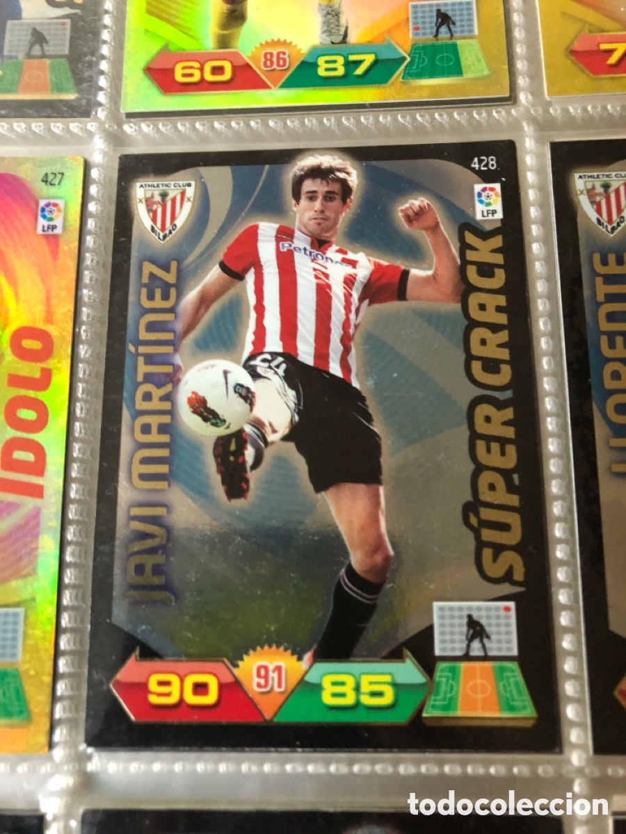 Cartes &agrave; collectionner de Football: cromo adrenalyn 2011 - 2012 11 - 12 supercrack javi martinez 428