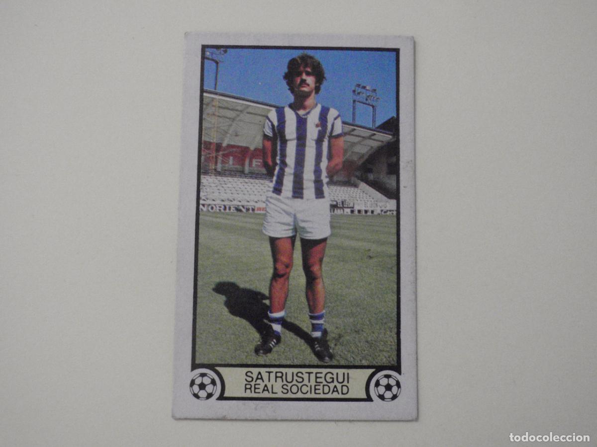 Cartes &agrave; collectionner de Football: Cromo futbol SATRUSTEGUI - Real Sociedad. LIGA EDICIONES ESTE 1979 1980. 79 80
