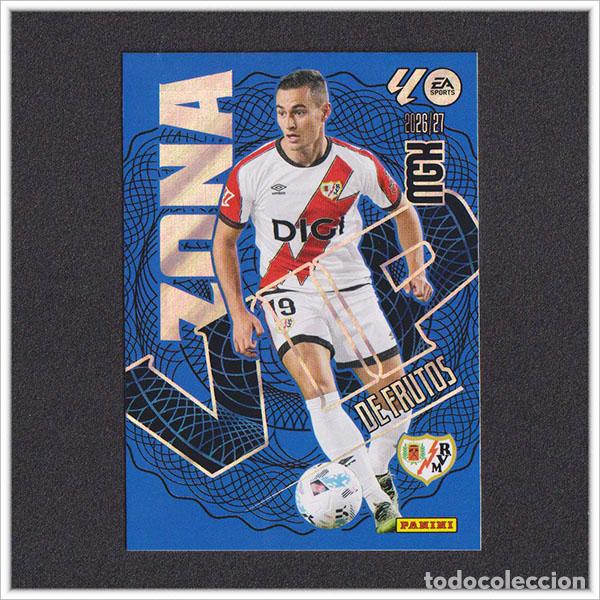 Cartes &agrave; collectionner de Football: MEGACRACKS 2026 2027 26 27 PANINI DE FRUTOS 392 ZONA VIP RAYO VALLECANO COLECCI&Oacute;N ALBUM LIGA MGK