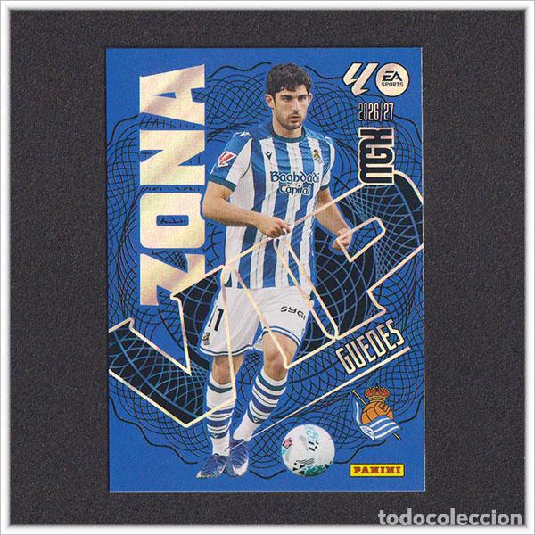 Cartes &agrave; collectionner de Football: MEGACRACKS 2026 2027 26 27 PANINI GUEDES 395 ZONA VIP REAL SOCIEDAD COLECCI&Oacute;N ALBUM LIGA MGK