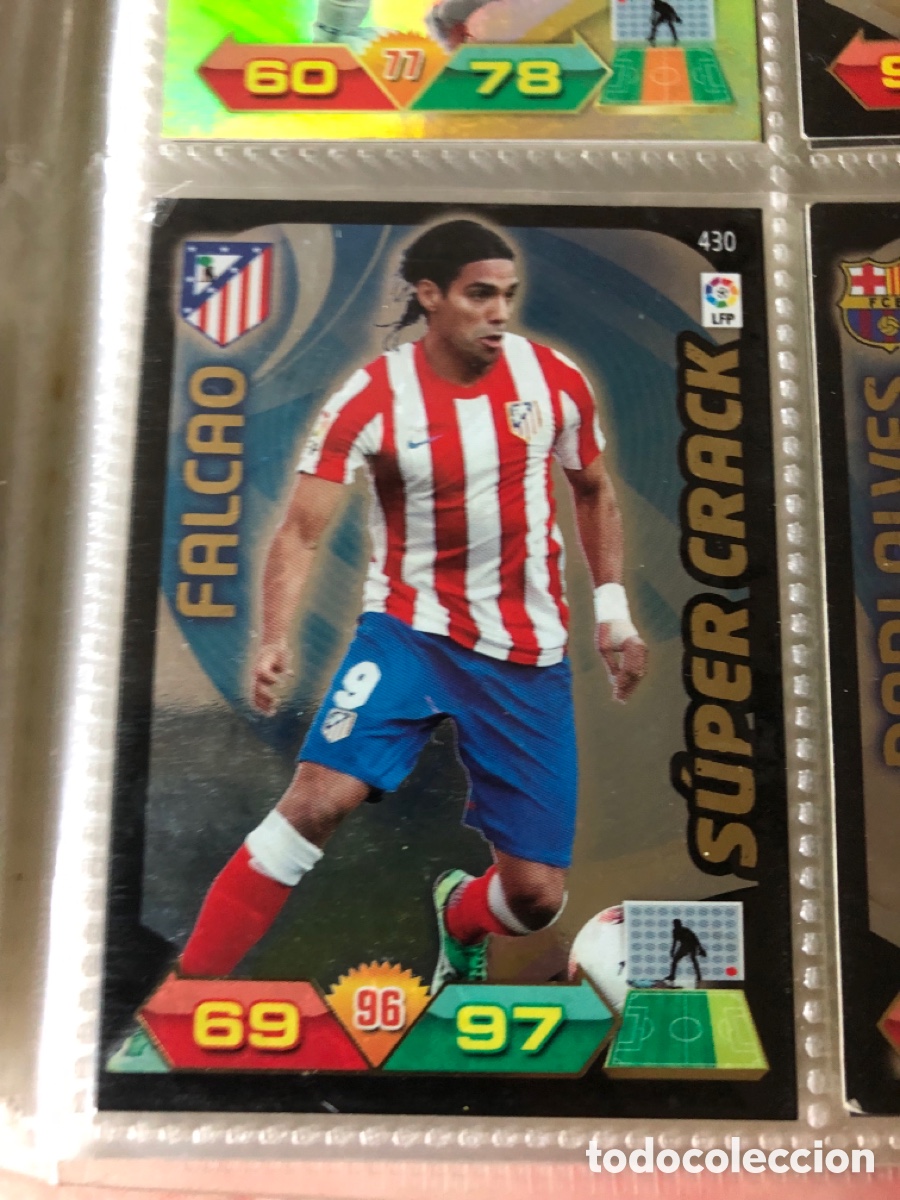 Cromos de Futebol: Adrenalyn 2011 2012 11 12 atl&eacute;tico de madrid Supercrack Falcao 430