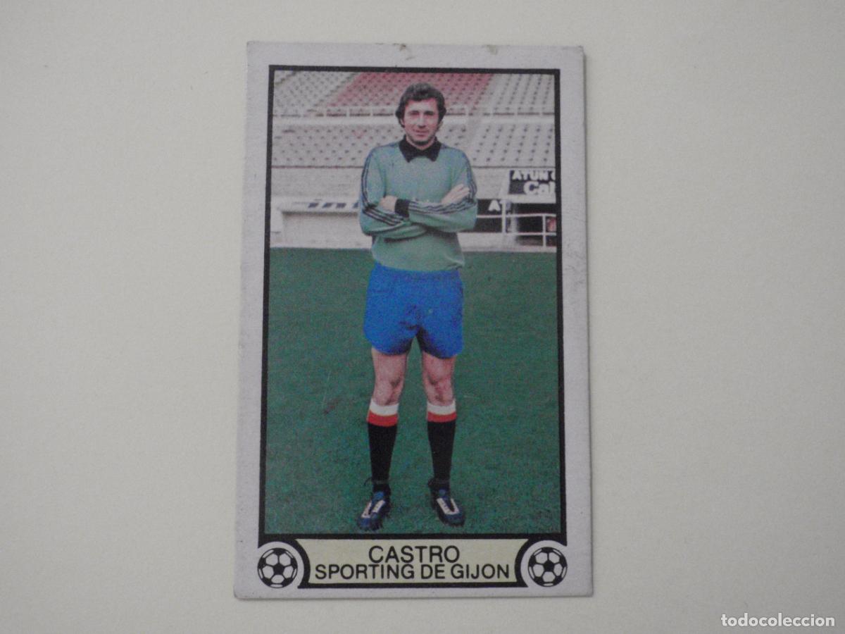 Cartes &agrave; collectionner de Football: Cromo futbol CASTRO - Sporting de Gij&oacute;n. LIGA EDICIONES ESTE 1979 1980. 79 80
