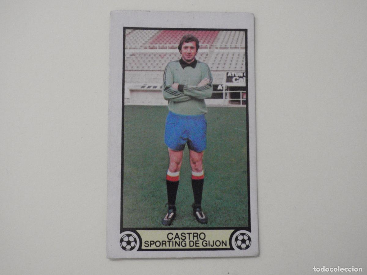 Cromos de f&uacute;tbol: Cromo futbol CASTRO - Sporting de Gij&oacute;n. LIGA EDICIONES ESTE 1979 1980. 79 80