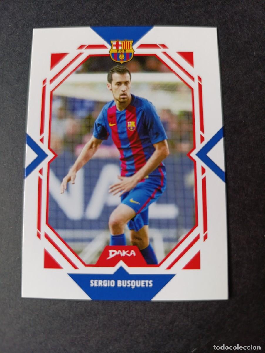 Figurine di Calcio: CROMO DAKA FCB-24-A SERGIO BUSQUETS FC BARCELONA 2025-2026