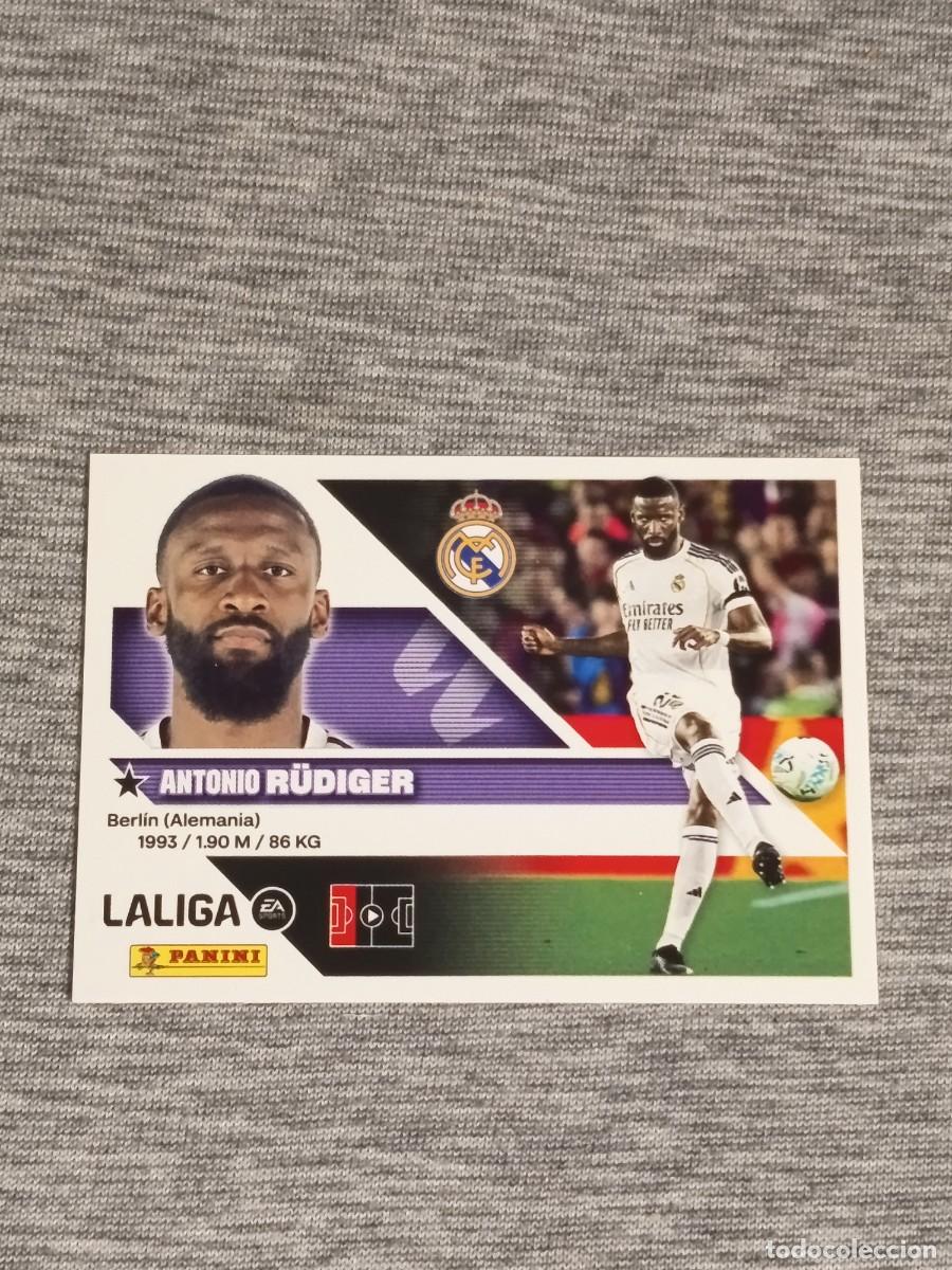 Cartes &agrave; collectionner de Football: Liga este 26 27 Panini RUDIGER N&deg;8 REAL MADRID nuevo