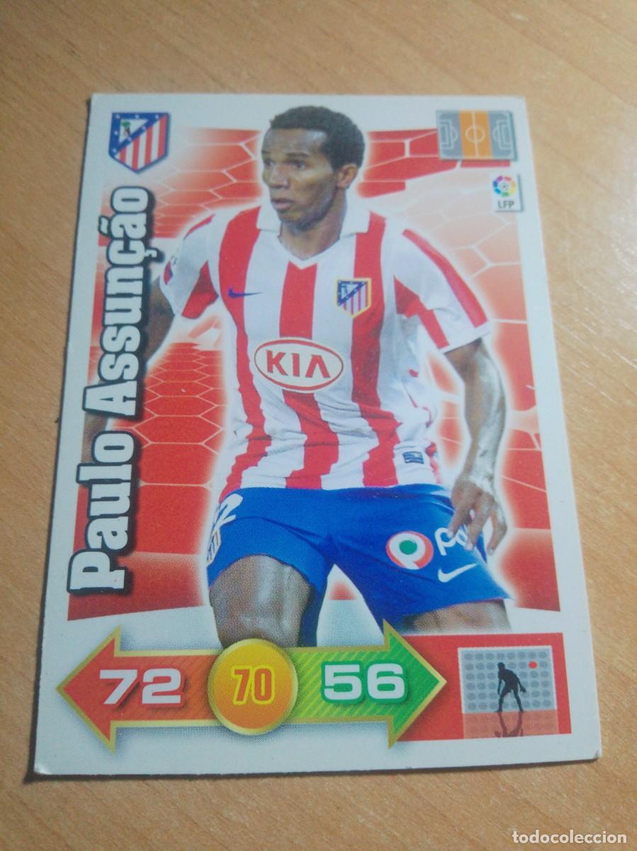 Cartes &agrave; collectionner de Football: 10 11 ADRENALYN XL PAULO ASSUN&Ccedil;AO DEL ATLETICO DE MADRID 2010 2011 PANINI