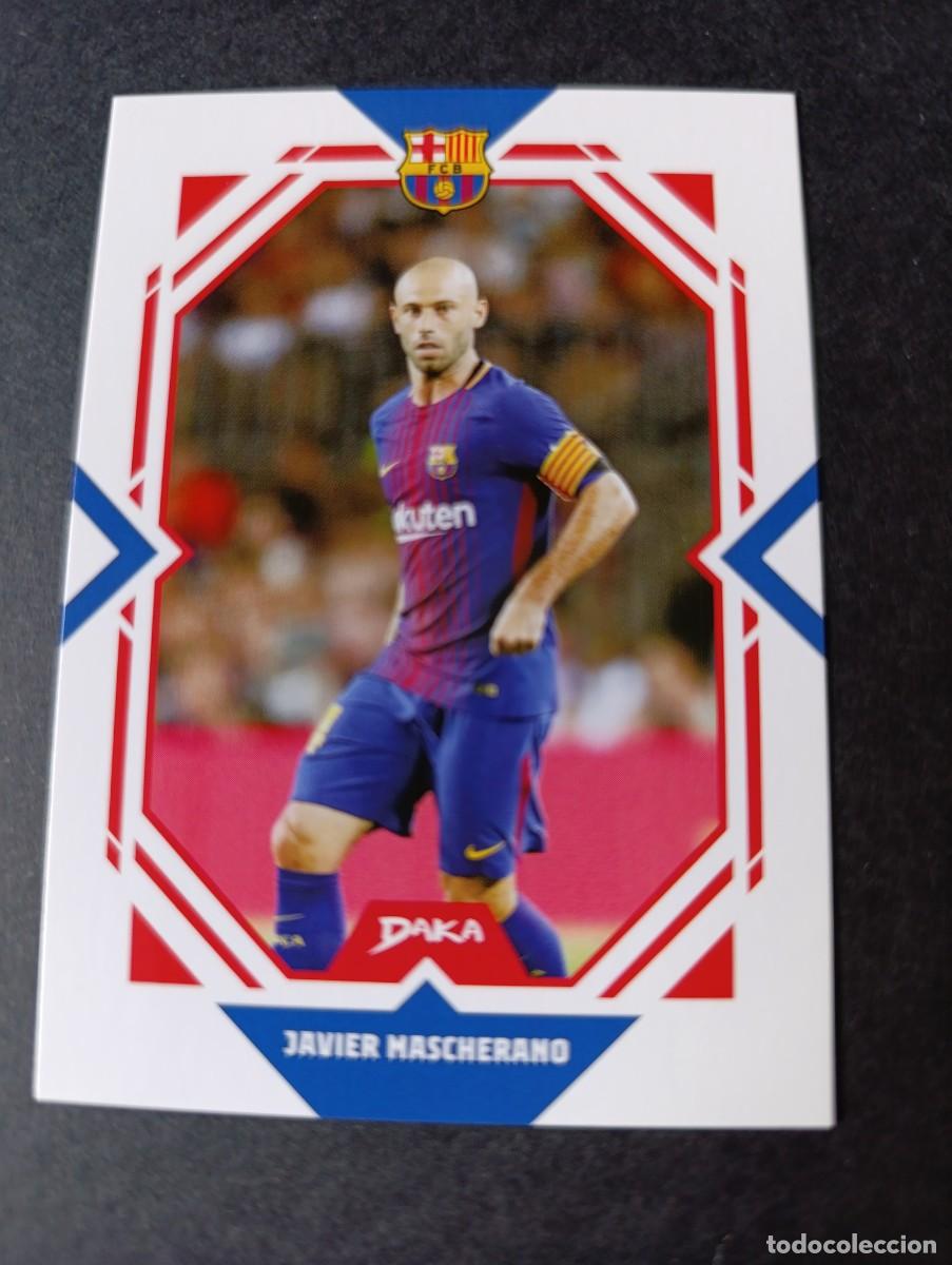 Figurine di Calcio: CROMO DAKA FCB-26-A JAVIER MASCHERANO FC BARCELONA 2025-2026