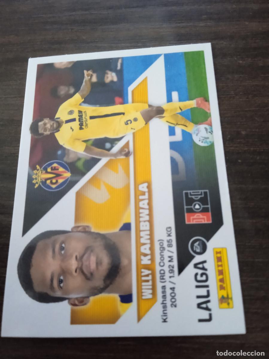 Cartes &agrave; collectionner de Football: Cromo Panini Liga Este 2026/2027 26/27 Villareal Kambwala 8 A