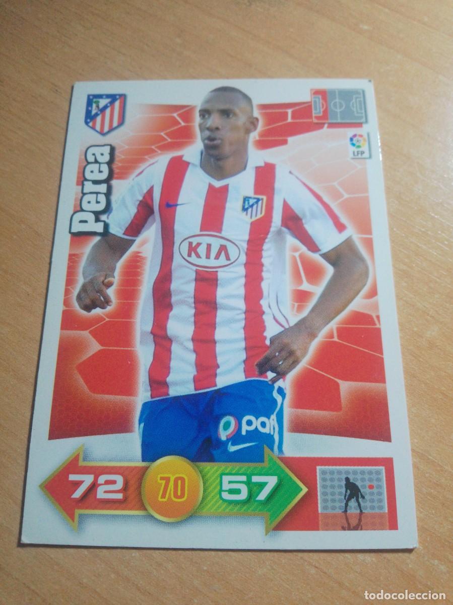 Cartes &agrave; collectionner de Football: PEREA DEL ATLETICO DE MADRID 10 11 ADRENALYN XL 2010 2011 PANINI