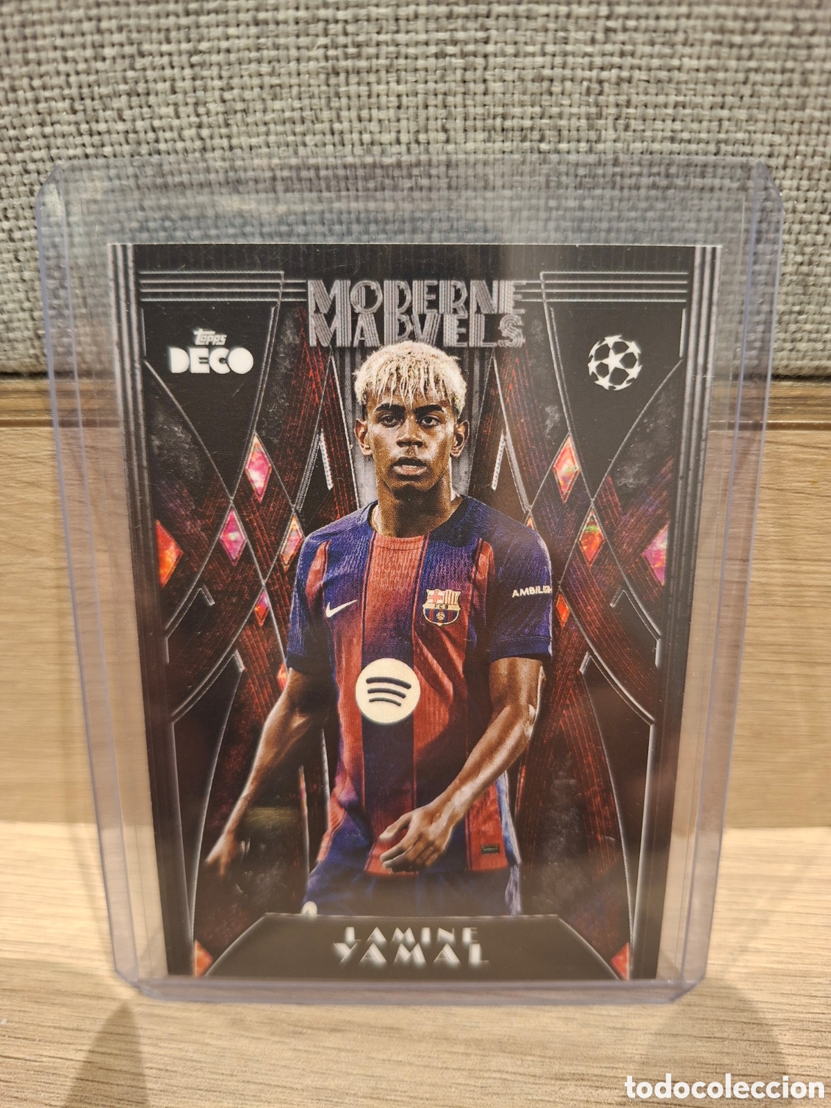 Cartes &agrave; collectionner de Football: Lamine Yamal Topps Deco Moderne Marvels