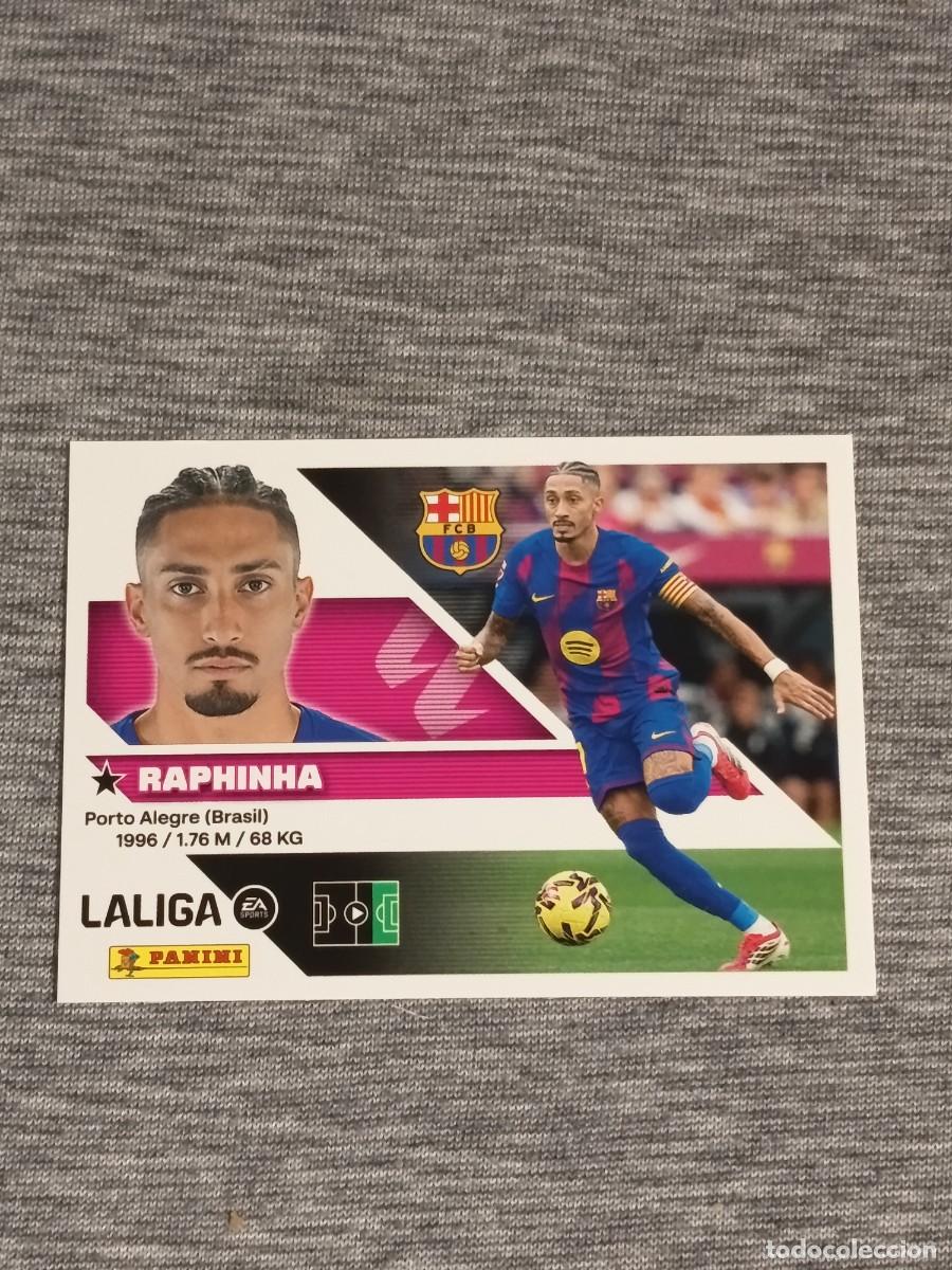Figurine di Calcio: Liga este 26 27 Panini RAPHINHA N&deg;19 BARCELONA nuevo