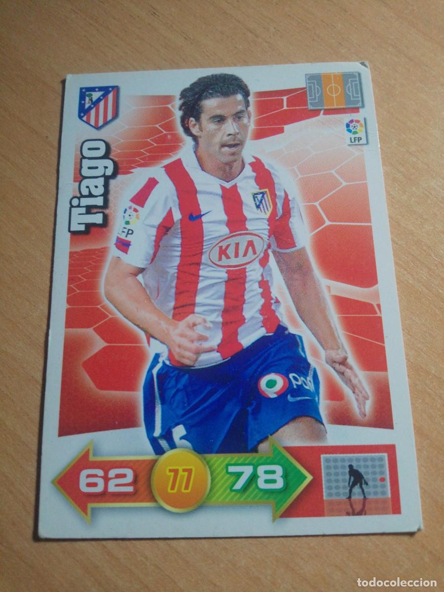 Cromos de f&uacute;tbol: TIAGO DEL ATLETICO DE MADRID 10 11 ADRENALYN XL 2010 2011 PANINI