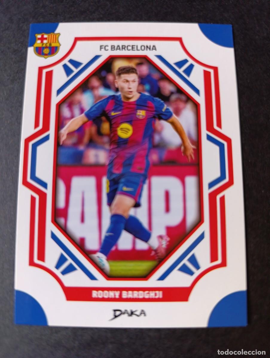 Figurine di Calcio: CROMO DAKA FCB-6-B ROONY BARDGHJI FC BARCELONA 2025-2026
